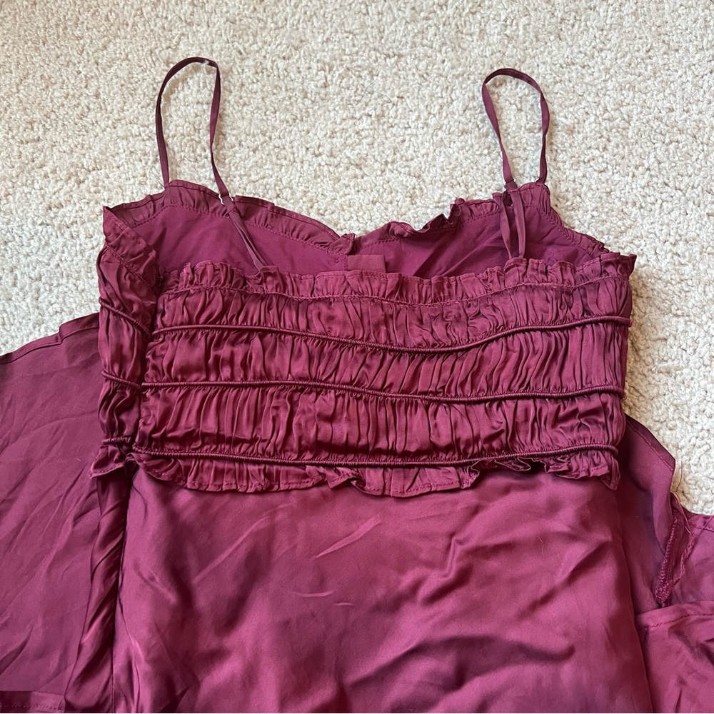 ASTR the Label Zola Maxi Satin Dress - Picture 4 of 8